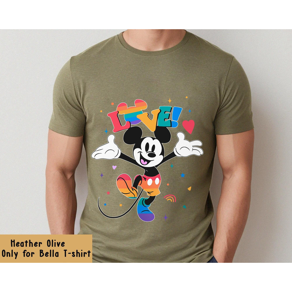 Disney LGBT Pride Mickey Love T-shirt Funny Disney Lgbt Rights Shirt Gay Lesbian Tee Rainbow Pride Month Walt Disney World Trip - 5.jpg