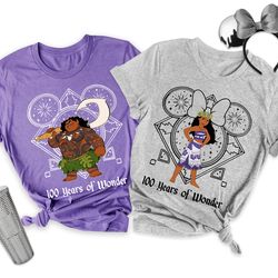 disney moana maui 100 years of wonder shirt / d