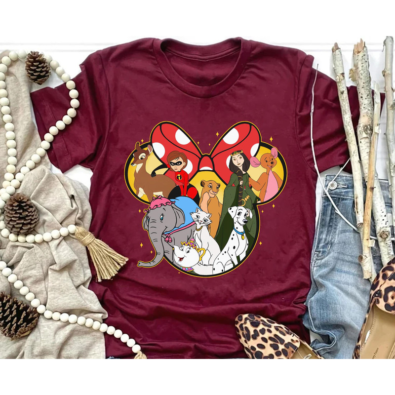Disney Mom Mouse Head Helen Parr Mrs Perdita Mrs Potts Sarabi Bambi's Mother Queen Elinor Shirt Disney Mom Tee Mother's Day Gift - 2.jpg