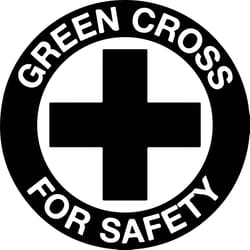 green cross web black white vector outline or line art file