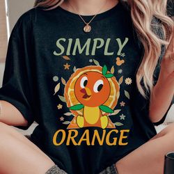 disney orange bird simply orange tee / epcot in
