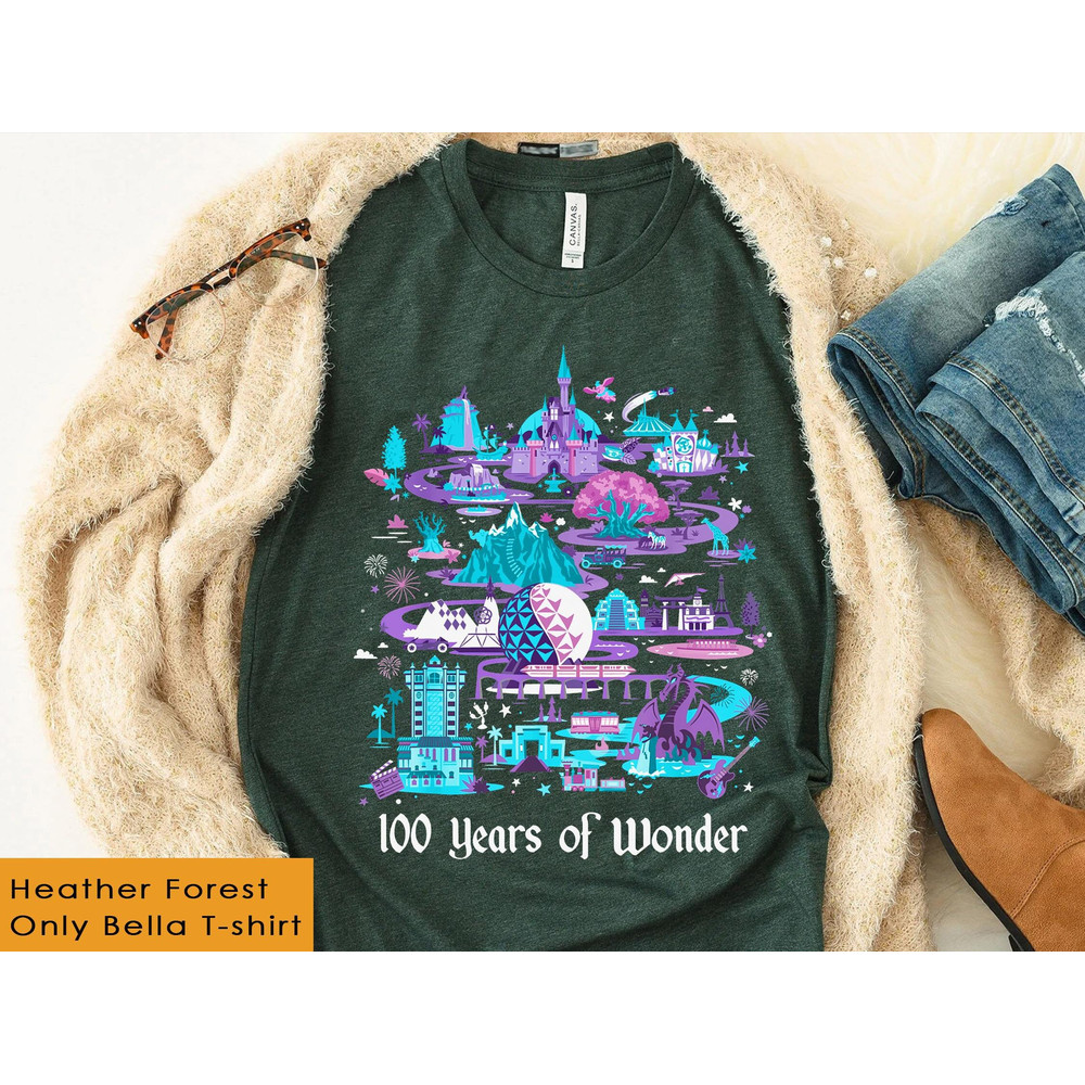 Disney Parks 100 Years Of Wonder Shirt  Disney Platinum Celebration Shirt  Disney 100th Anniversary  Walt Disney World  Disneyland Trip - 3.jpg