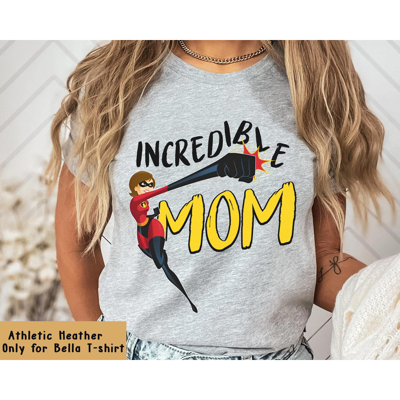 Disney Pixar Incredibles 2 Incredible Mom Shirt Disney Mom T-shirt Gift For Mom Mommy And Me Matching Tee Walt Disney World Trip - 1.jpg