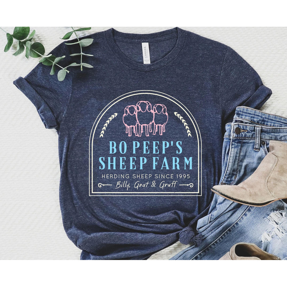 Disney Pixar Toy Story Bo Peep’s Sheep Farm Shirt Toy Story Billy, Goat and Gruff Tee Walt Disney World Disneyland Trip Outfits - 3.jpg