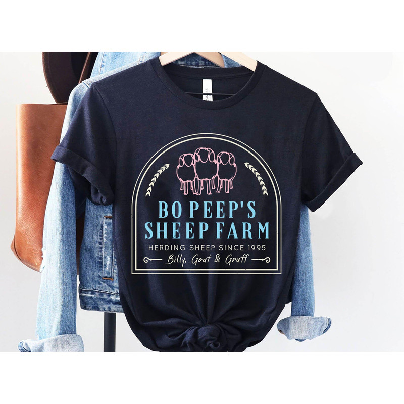 Disney Pixar Toy Story Bo Peep’s Sheep Farm Shirt Toy Story Billy, Goat and Gruff Tee Walt Disney World Disneyland Trip Outfits - 4.jpg