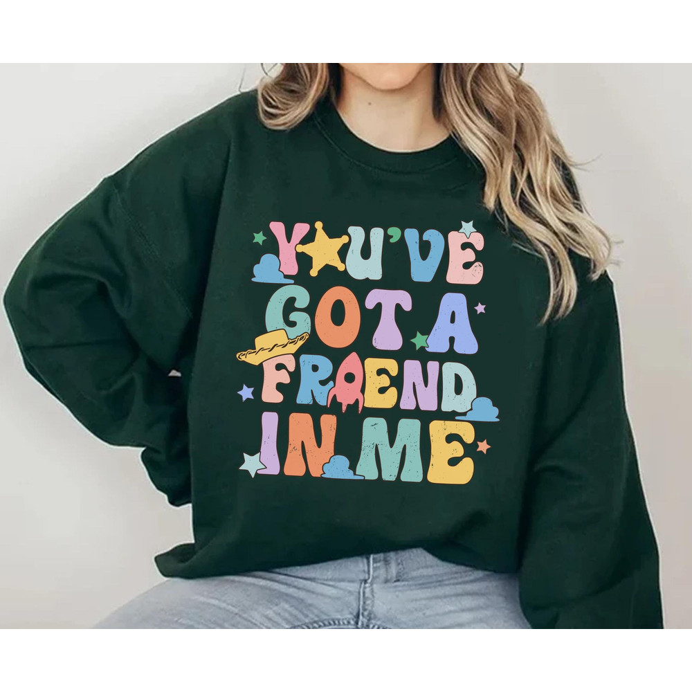 Disney Pixar Toy Story You've Got A Friend In Me Shirt Disney Song Lyrics Walt Disney World T-shirt Disneyland Family Trip - 3.jpg