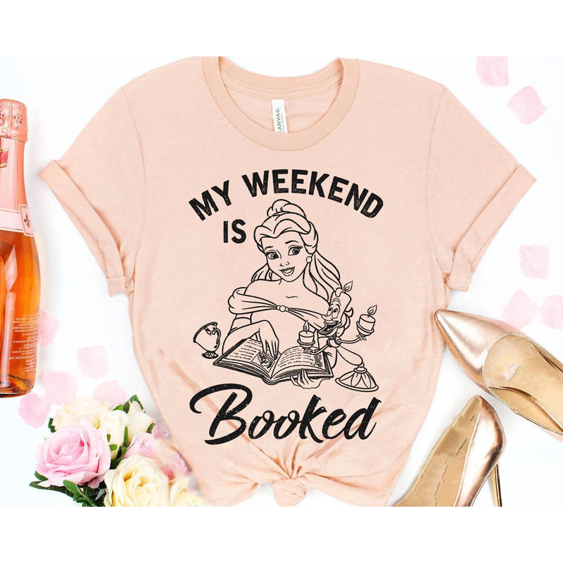 Disney Princess Belle Jasmine Ariel Bookish Tank Top Book Lover Shirt Walt Disney World Disneyland Trip Outfits Disney Birthday - 2.jpg