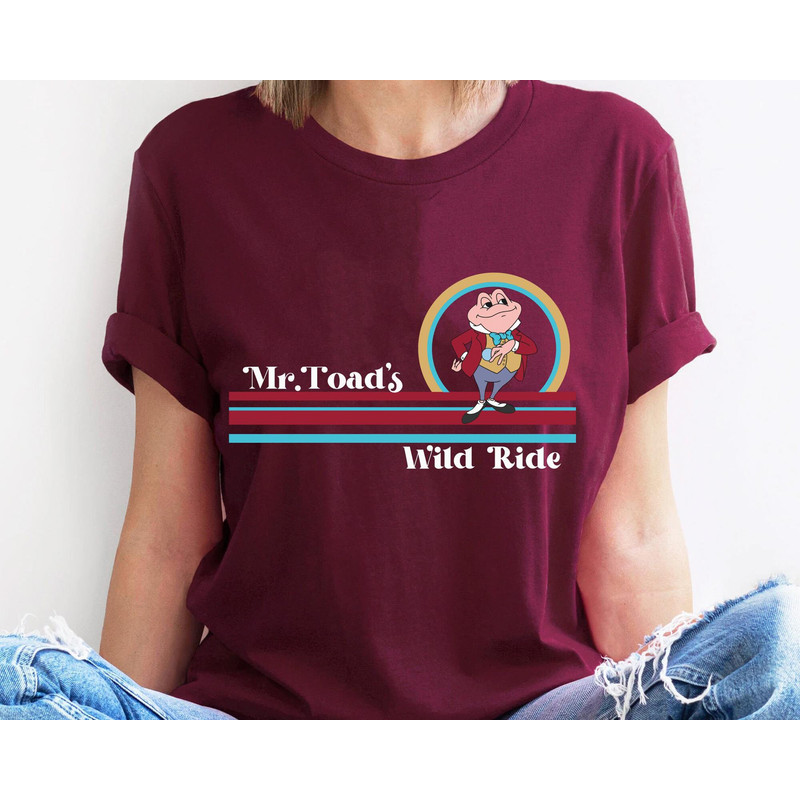 Disney Retro Mr Toad's Wild Ride T-shirt Disney Mr Toad Shirt Disney Birthday Magic Kingdom Park Disneyland Family Trip Outfits - 2.jpg