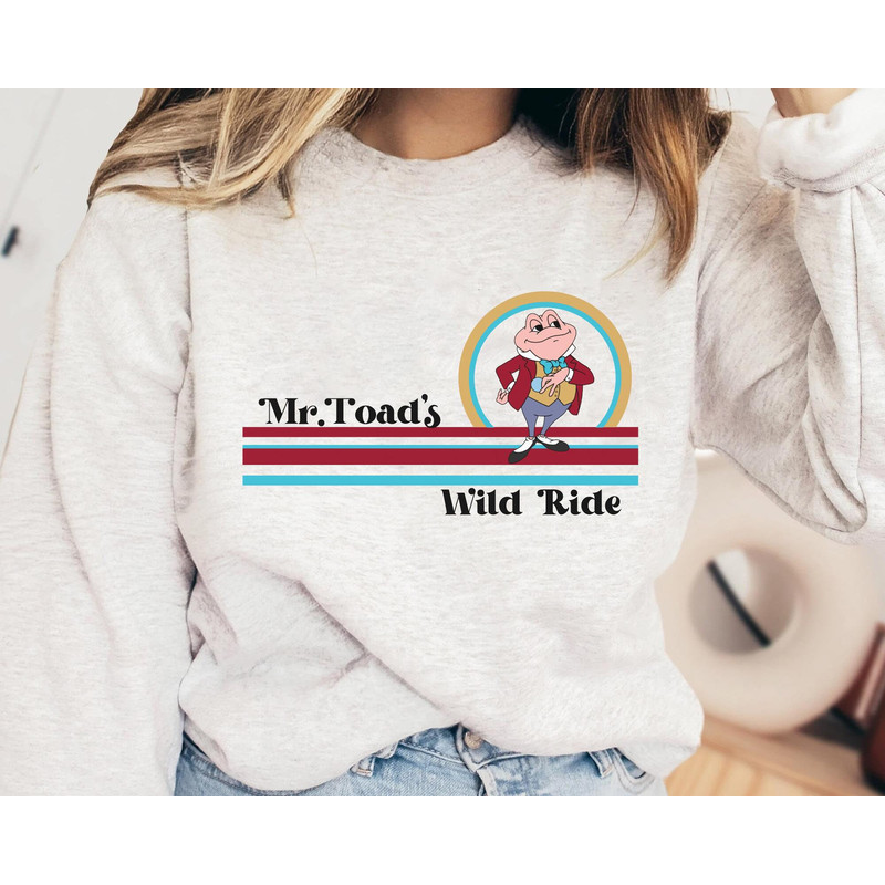 Disney Retro Mr Toad's Wild Ride T-shirt Disney Mr Toad Shirt Disney Birthday Magic Kingdom Park Disneyland Family Trip Outfits - 4.jpg