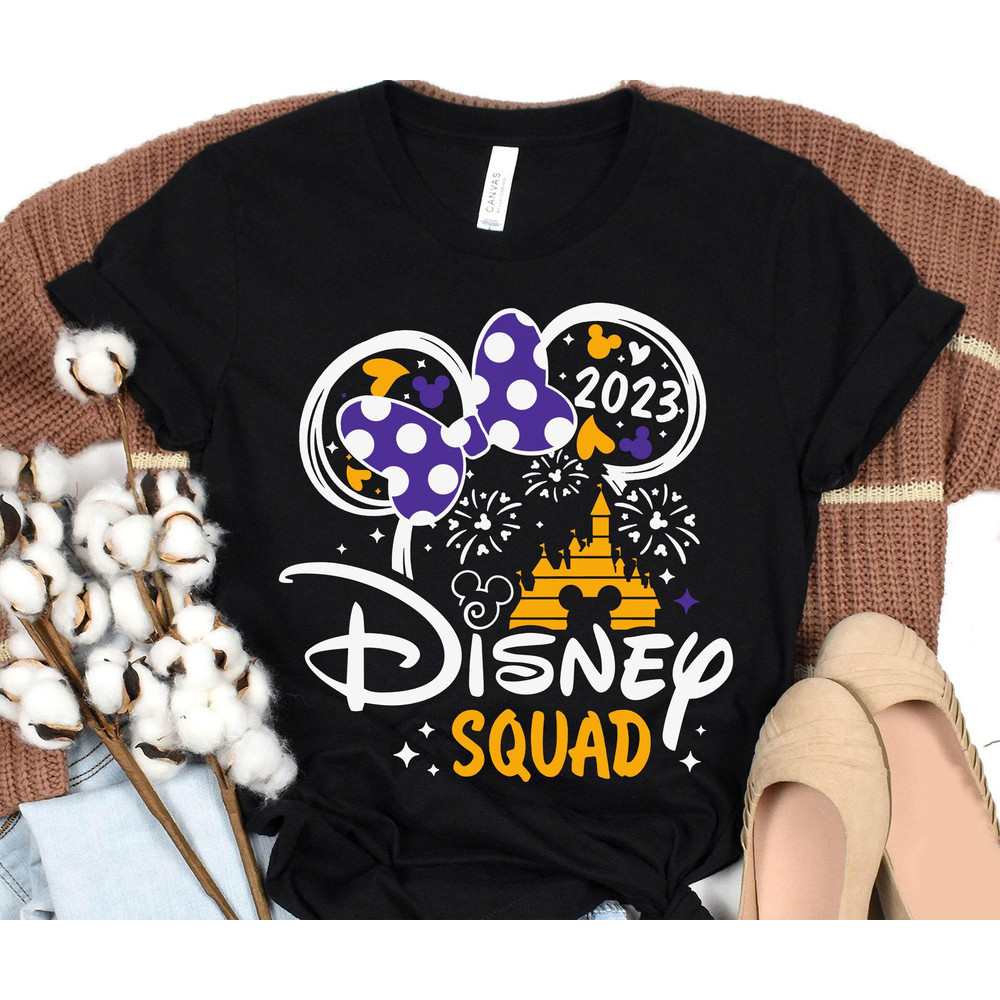 Disney Squad Mickey and Minnie Ears Shirt  Disney Crew 100th Anniversay T-shirt  Disneyland Platinum 2023 Trip  100 Years of Wonder - 4.jpg