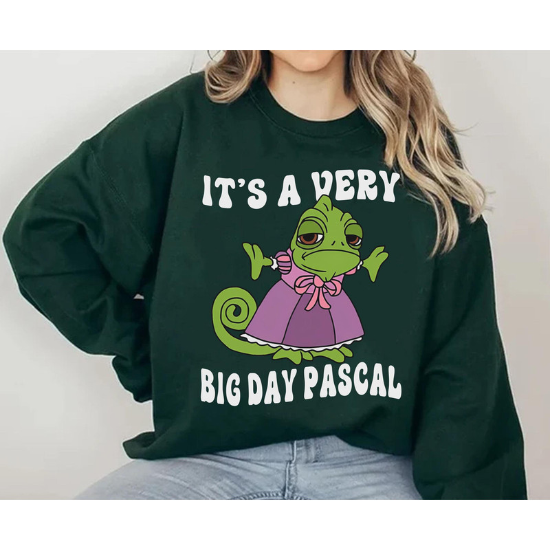 Disney Tangled Pascal It's A Very Big Day Pascal T-shirt  Funny Disney Tee  Disneyland Family Vacation Trip  Walt Disney World Tee - 4.jpg