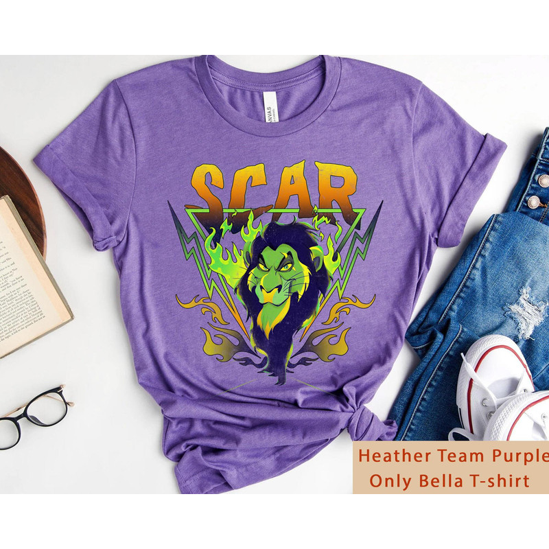 Disney The Lion King Villains Rock Band Scar Shirt Disney Birthday Tee Magic Kingdom Tee Walt Disney World Disneyland Trip Outfits - 4.jpg