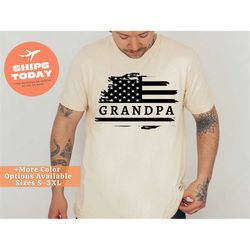 grandpa usa flag t-shirt, fathers day shirts, grandpa gift shirt, best papa shirt, fathers day gift shirts, patriotic gr