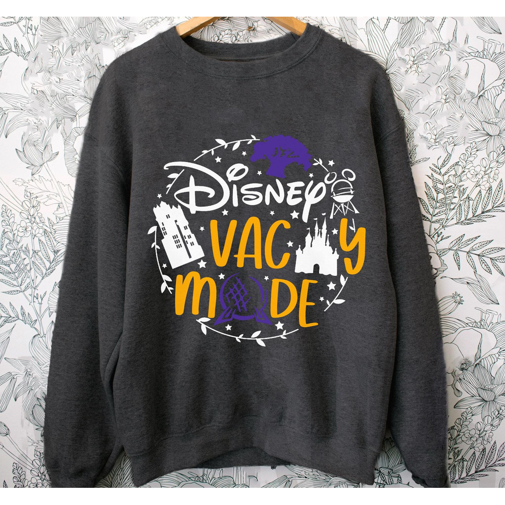 Disney Vacay Mode Shirt Walt Disney World Tee Disney 100th Anniversary T-shirt Disneyland Platinum 2023 Trip 100 Years of Wonder - 5.jpg