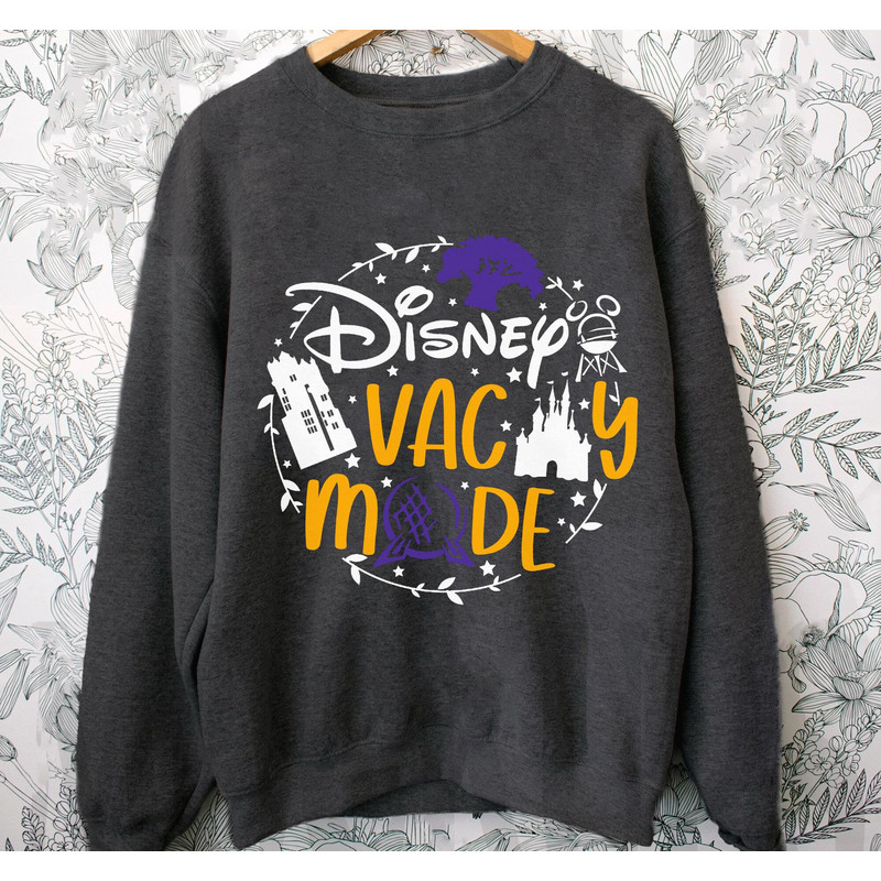 Disney Vacay Mode Shirt Walt Disney World Tee Disney 100th Anniversary T-shirt Disneyland Platinum 2023 Trip 100 Years of Wonder - 5.jpg