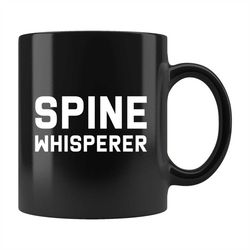 spine whisperer mug, chiropractor gift, chiropractor mug, chiropractic gift, chiropractic mug, spine whisperer gift b457