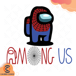 spiderman svg, among us svg, cobweb svg, spider am