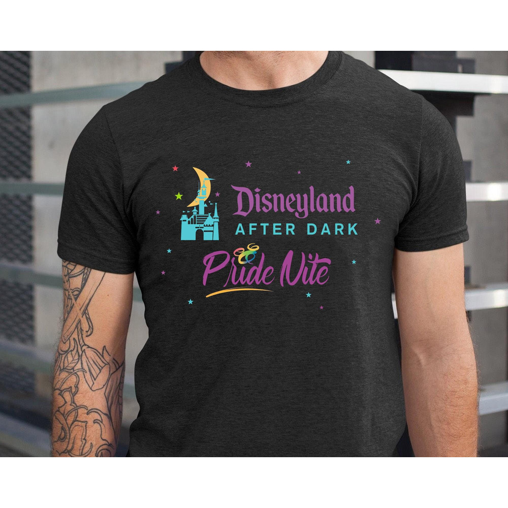 Disneyland After Dark Pride Nite T-shirt Mickey Mouse Head Lgbt Shirt Disney Pride T-shirt Disney Gay Lesbian Rainbow Disney Tee - 1.jpg