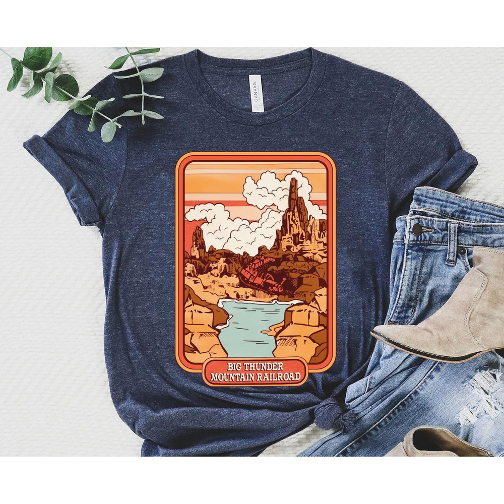 Disneyland Big Thunder Mountain Railroad Shirt Disney Birthday Magic Kingdom Park Walt Disney World Disneyland Trip Outfits - 2.jpg