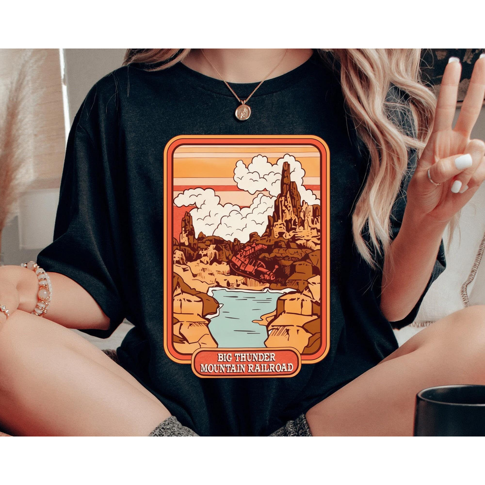 Disneyland Big Thunder Mountain Railroad Shirt Disney Birthday Magic Kingdom Park Walt Disney World Disneyland Trip Outfits - 3.jpg