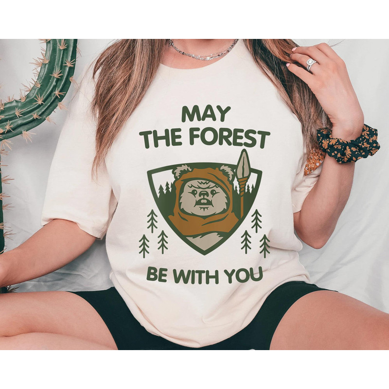 Endor Ewok Forest May The Forest Be With You Shirt  May The 4th  Star Wars Day  Galaxy's Edge  Walt Disney World  Star Wars Fan Gift - 1.jpg