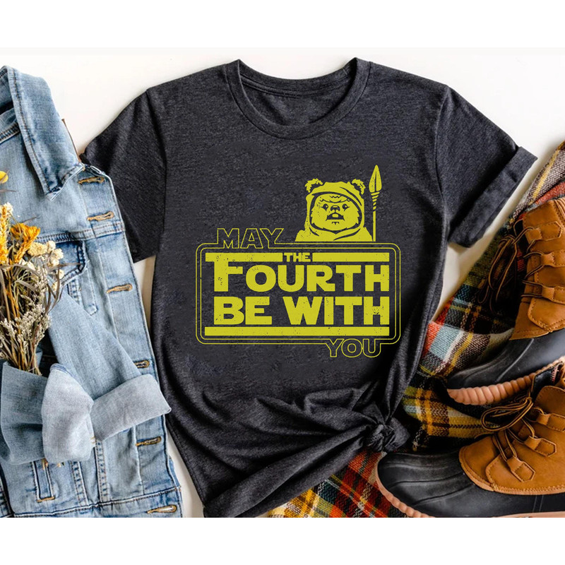 Ewok May The Fourth Be With You Shirt  Star Wars The Moon of Endor T-shirt  Star Wars Day 2023  Galaxy's Edge  Walt Disney World Trip - 5.jpg
