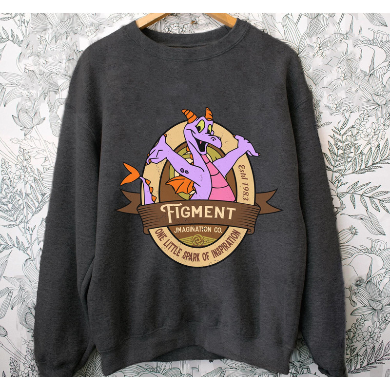 Figment Dragon Imagination Co One Little Spark Shirt  Epcot Park Tee  Walt Disney World T-shirt  Disneyland Family Trip  Magic Kingdom - 3.jpg