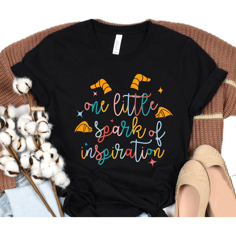 Figment Dragon One Little Spark Shirt  Funny Disney T-shirt  EPCOT Theme Park Shirt  Walt Disney World Outfits  Disney Park Trip - 2.jpg