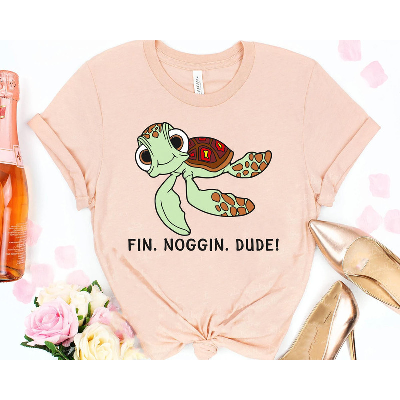 Finding Nemo Squirt Sea Turtle Fin Noggin Dude Shirt Disney Birthday Gift Disneyland Disney World Family Vacation Funny Disney Tee - 5.jpg