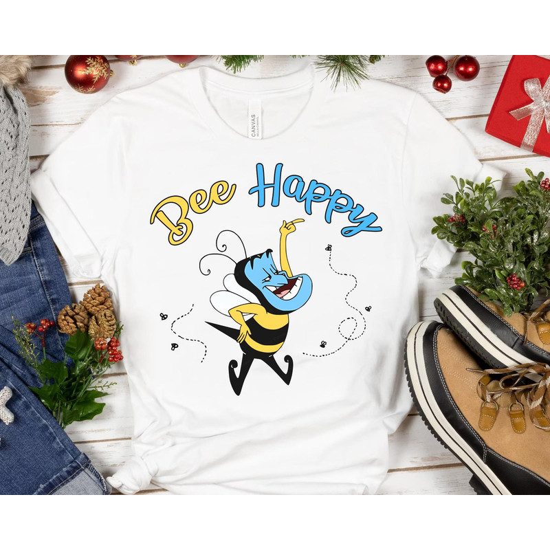Funny Aladdin Genie Bee Happy Shirt Disney Aladdin T-shirt Walt Disney World Tee Disneyland Family Vacation Trip Magic Kingdom - 2.jpg