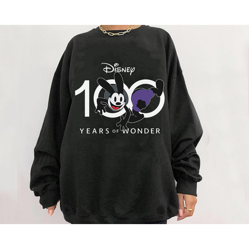 Funny Oswald The Lucky Rabbit Disney100 Shirt Disney 100 Years Of Wonder Tee Walt Disney Company T-shirt Disneyland 100th Anniversary - 5.jpg