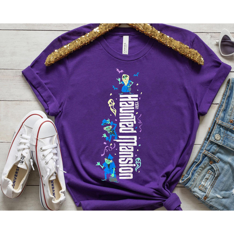 Funny The Haunted Mansion Hitchhiking Ghosts Shirt Foolish Mortal Disney T-shirt Walt Disney World Disneyland Trip Outfits - 1.jpg