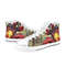 Deadpool High Canvas Shoes for Fan, Women and Men, Deadpool High Canvas Shoes, Deadpool Marvel Sneaker, Deadpool Marvel