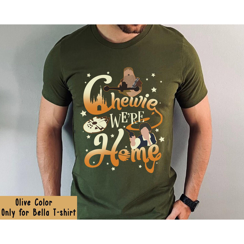 Han Solo Chewbacca Chewie We're Home Star Wars Shirt  Star Wars Celebration  May The 4th Be With You  Galaxy's Edge  Disneyland Trip - 2.jpg