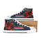 Deadpool High Canvas Shoes for Fan, Women and Men, Deadpool High Canvas Shoes, Deadpool Marvel Sneaker, Deadpool Marvel