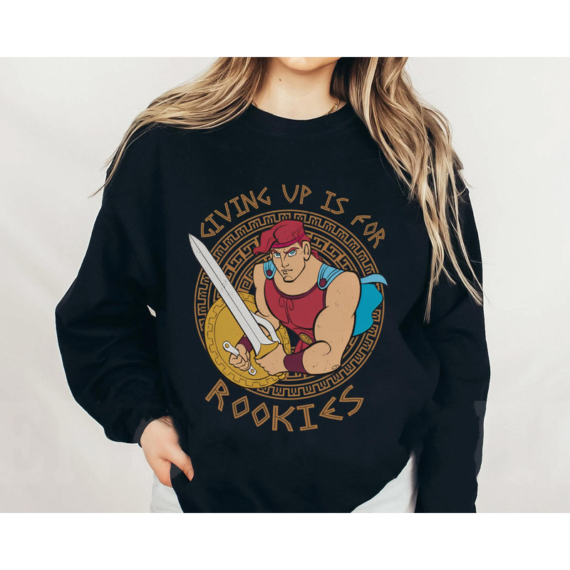 Hercules Giving Up Is For Rookies Shirt Retro Disney Hercules T-shirt Walt Disney World Disneyland 2023 Trip Disney Birthday Gift - 5.jpg