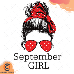 september girl red bandana sunglass face girls bir