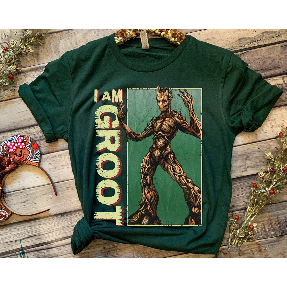 I Am Groot T-shirt  Guardians Of The Galaxy Volume 3 Shirt  Big Adult Groot  Tee  Marvel Comics Movie 2023  MCU Fan Tee  Birthday Gift - 1.jpg