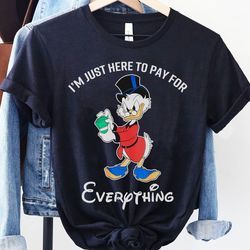 im just here to pay for everything dad shirt /