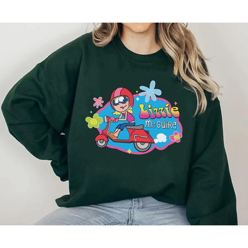 Lizzie Mcguire Flowers Disney Shirt  The Lizzie Mcguire Movie 20Th Anniversary Tee  Disney Birthday  Walt Disney World  Disneyland Trip - 5.jpg