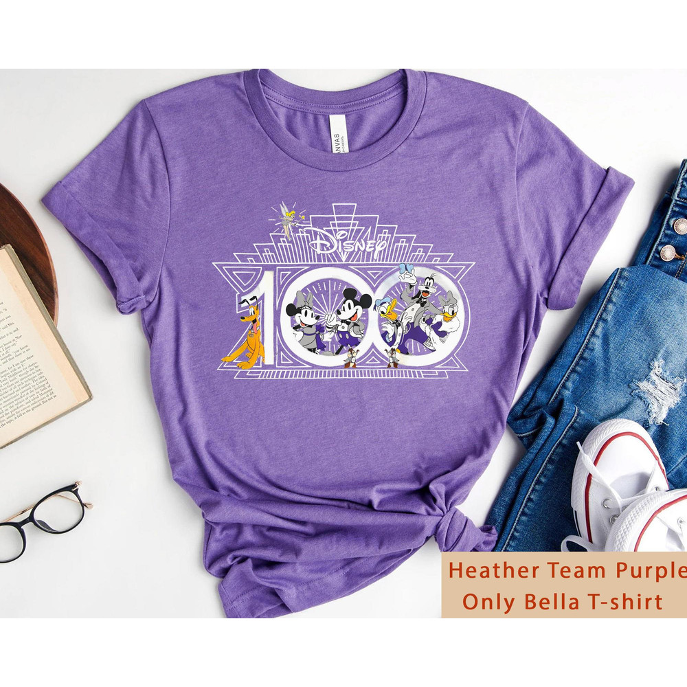 Mickey and Friends Disney 100 Years Of Wonder Shirt Walt Disney T-shirt Disneyland 2023 Trip 100th Anniversary Disney 100 Outfits - 1.jpg