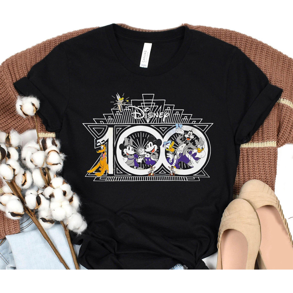 Mickey and Friends Disney 100 Years Of Wonder Shirt Walt Disney T-shirt Disneyland 2023 Trip 100th Anniversary Disney 100 Outfits - 2.jpg