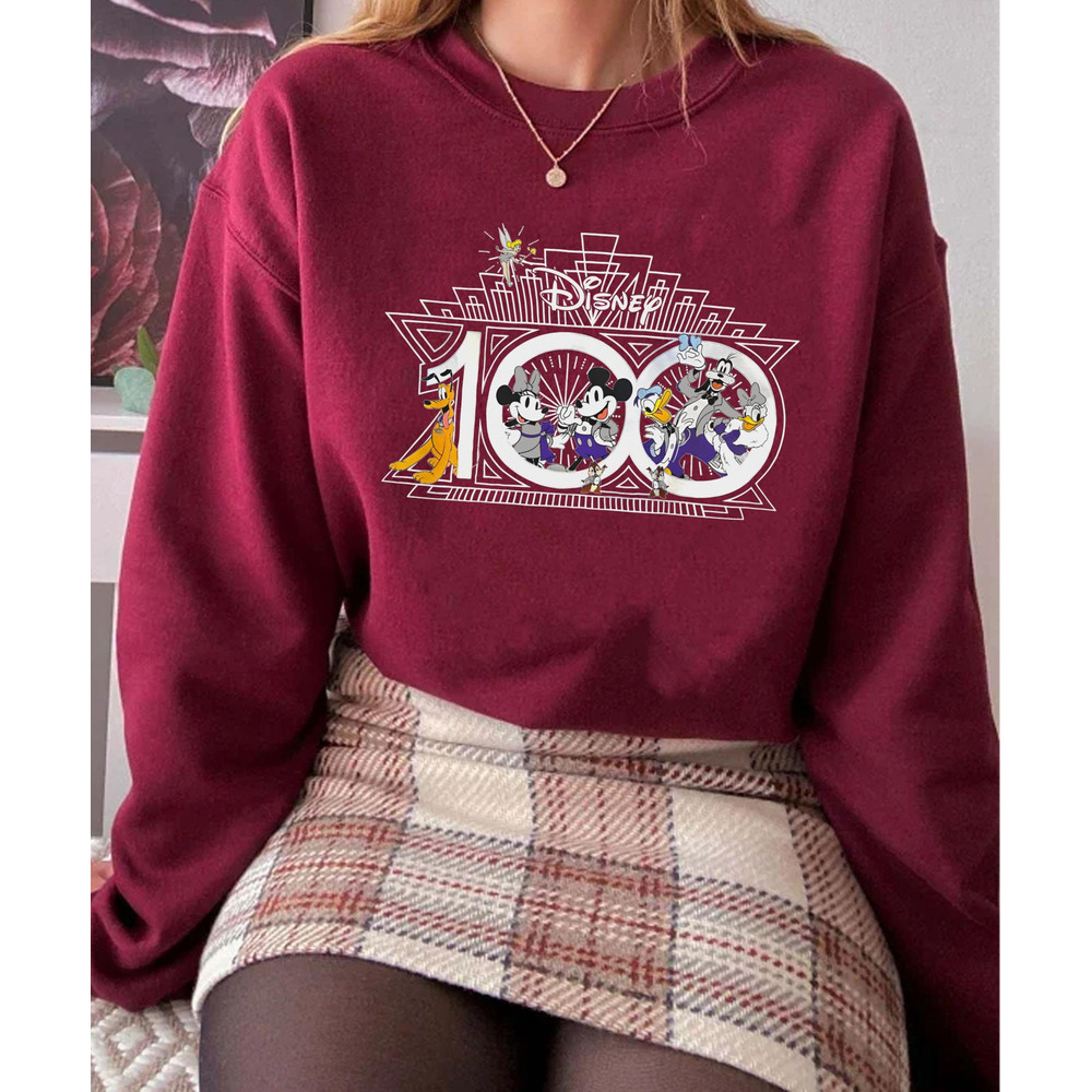 Mickey and Friends Disney 100 Years Of Wonder Shirt Walt Disney T-shirt Disneyland 2023 Trip 100th Anniversary Disney 100 Outfits - 4.jpg