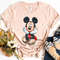 Mickey and Minnie Mouse Plaid Shirt Disney Valentine's Day T-shirt Disneyland Couple Matching Tee Disneyland Trip Gift for Him Her - 4.jpg