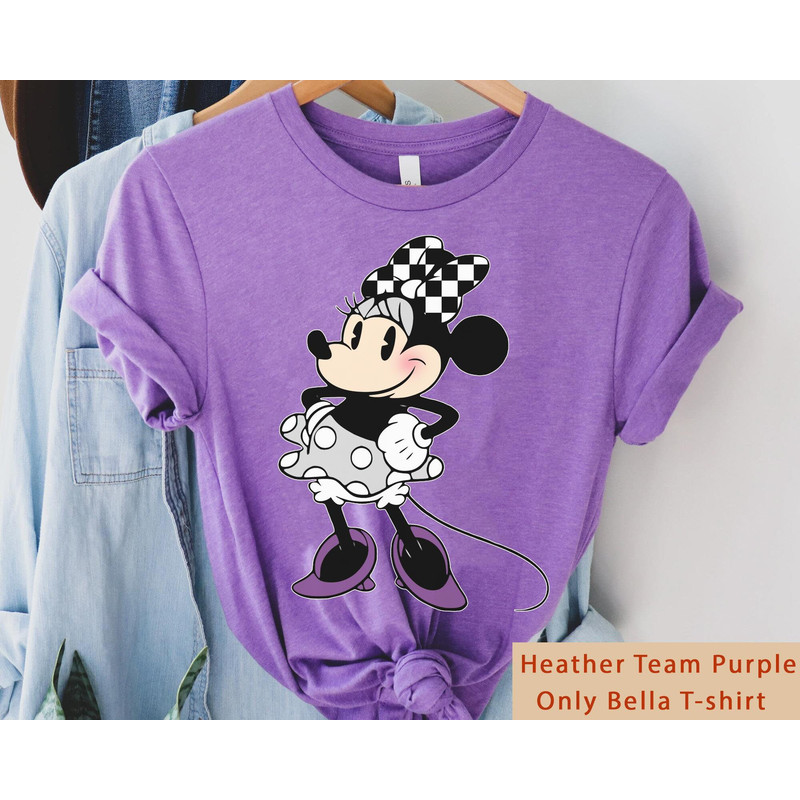 Mickey and Minnie Plaid Disney100 Outfit Shirt Walt Disney World Couple T-shirt Disney 100 Years Of Wonder Disneyland 2023 Couple Trip - 3.jpg