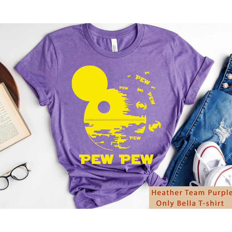 Mickey Death Star Pew Pew With Drone Shirt May The Fourth Star Wars Day Galaxy's Edge Star Wars Merchandise Walt Disney World - 2.jpg