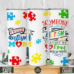 autism mom tumbler , autism awareness month tumbler, different is beautiful tumbler , autism tumbler