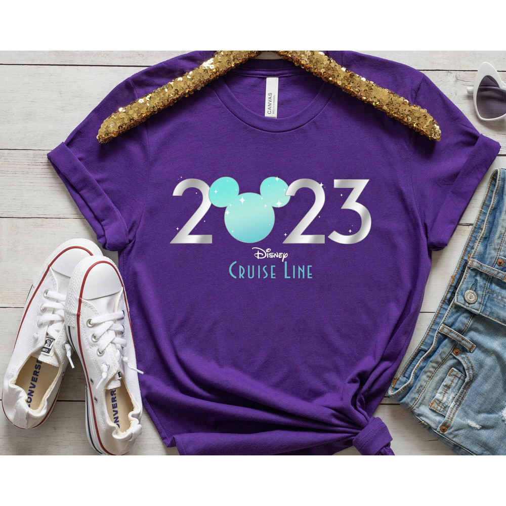 Mickey Minnie Disney Cruise Line Shirt  25th Silver Anniversary At Sea  Couple Vacation  Disney Couple Matching  Disneyland 2023 Trip - 3.jpg