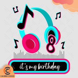 its my 8th birthday svg, birthday svg, 8th birthda