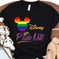 mickey mouse lgbt flag rainbow shirt / disneyla